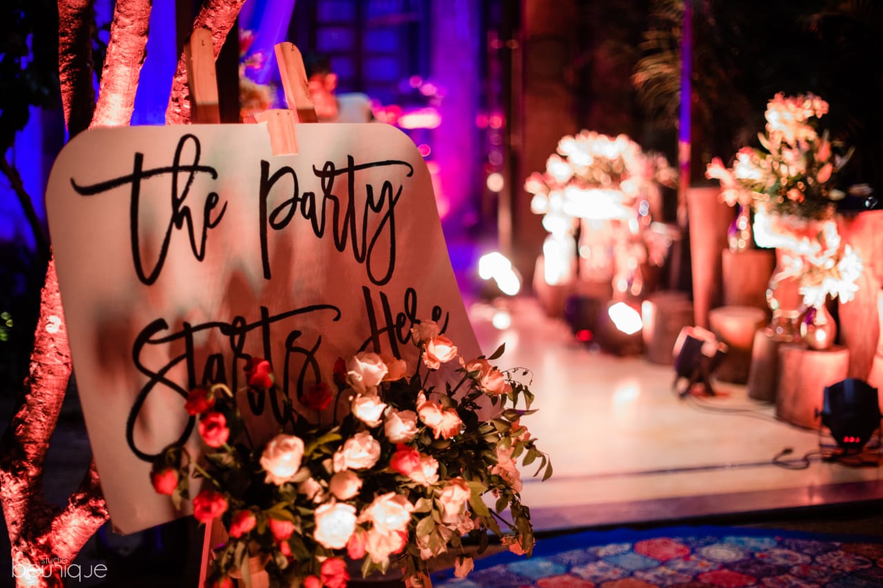 Tradition Wedding Signage