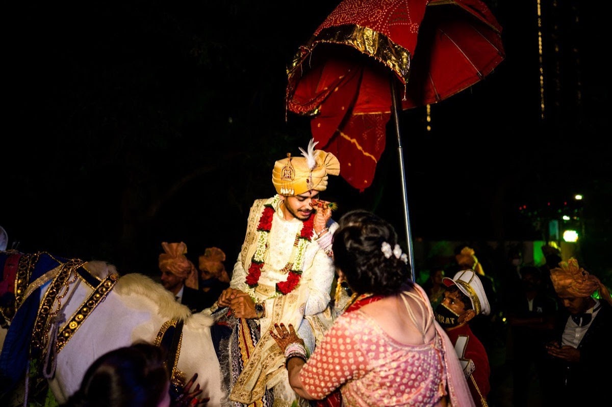 Aneri and Ankush's wedding